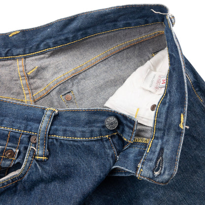 Vintage Evisu Painted Daicock Japanese Denim Jeans Size W33