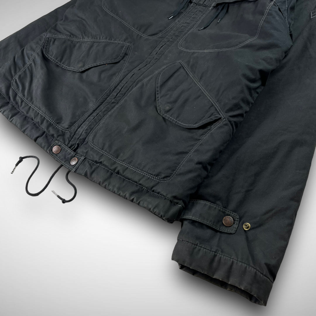 Stone Island Denims Waxed Cotton Hooded Jacket (AW2008)