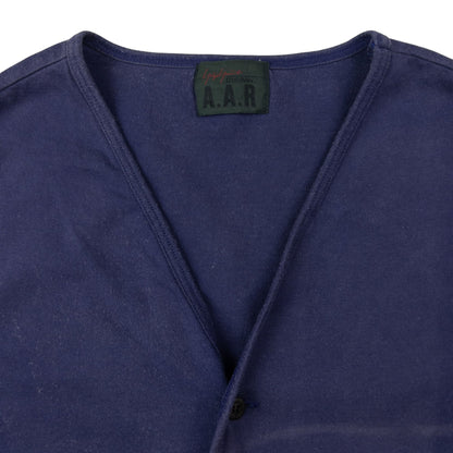 Vintage Yohji Yamamoto D'Urban A.A.R Button Up Cardigan Vest Size XS