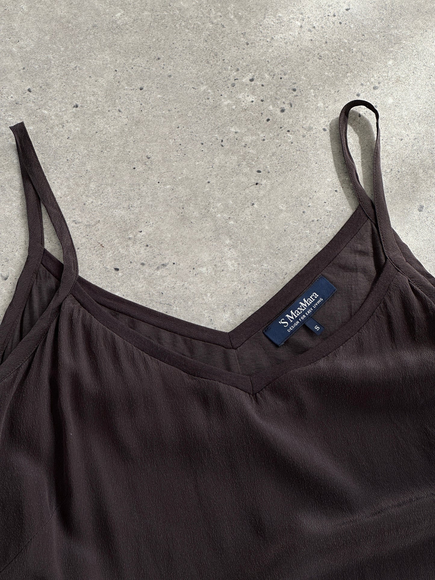 Max Mara ‘S Pure Silk Slip Dress - S