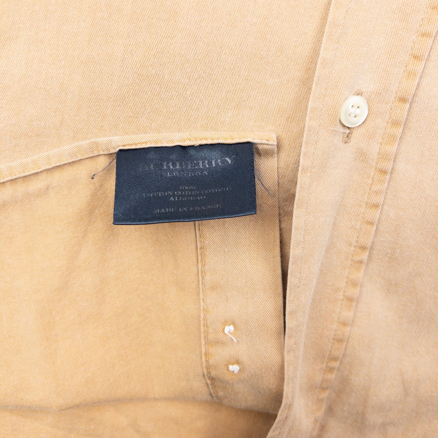 Vintage 2000s Burberry Nova Check Cuff Long Sleeve Button Up Shirt Size XL