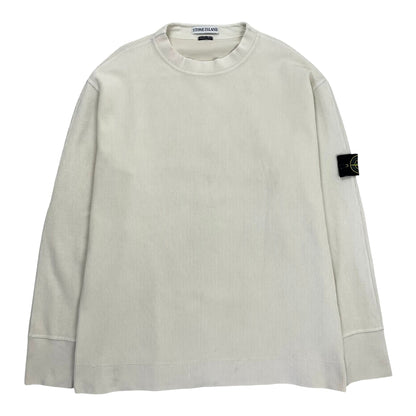 Vintage Stone Island Ribbed Knit, Size XL | O/S, Cream
