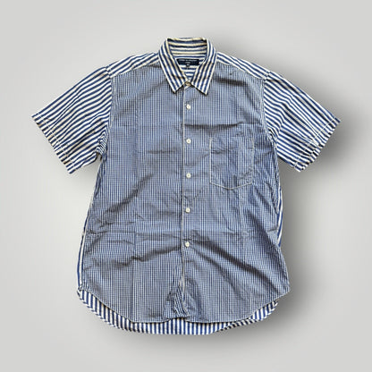 Comme des Garçons Homme 2009 Cotton Shirt S/M | O/S, Blue and White