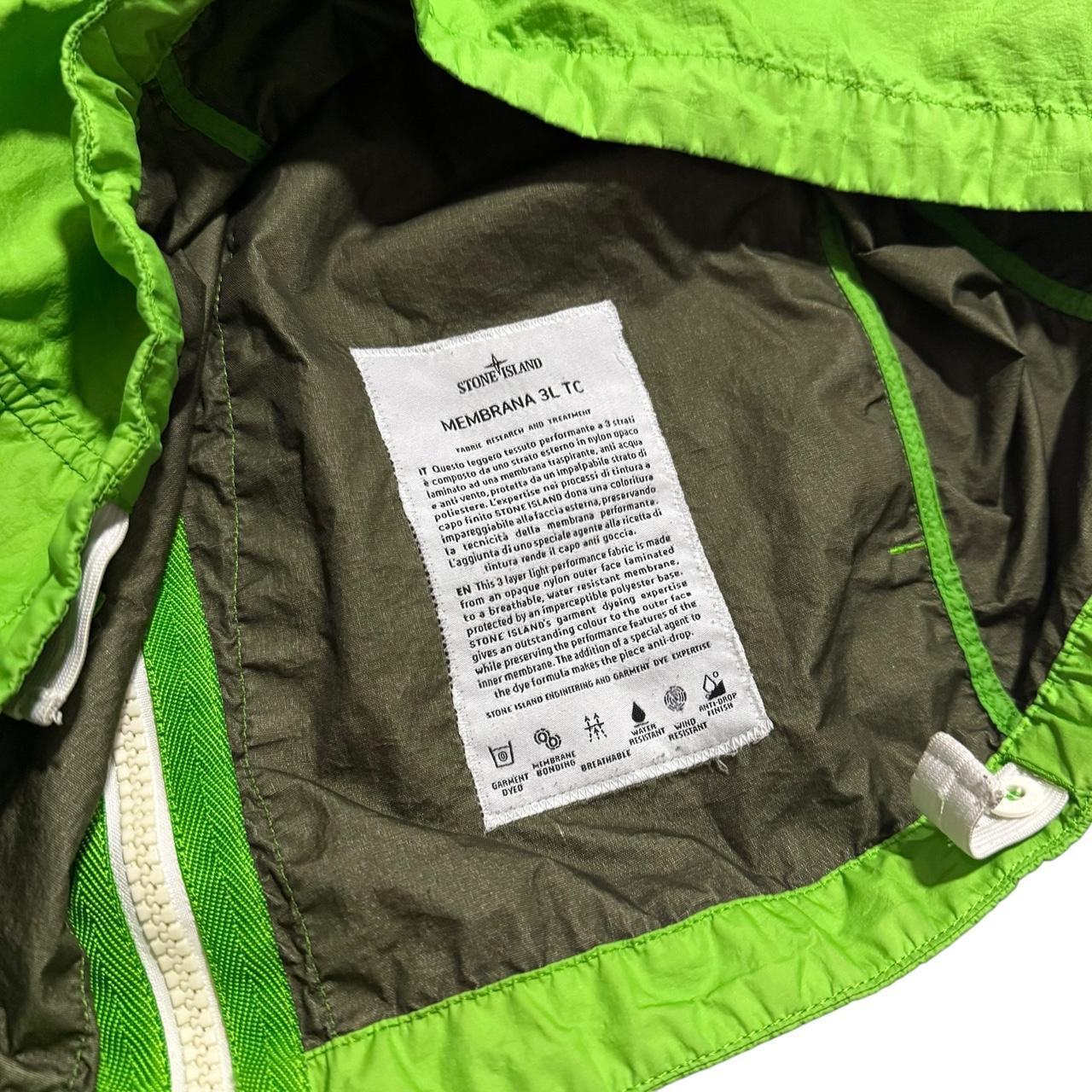 Stone Island Green Membrana-TC Jacket | XL, Green