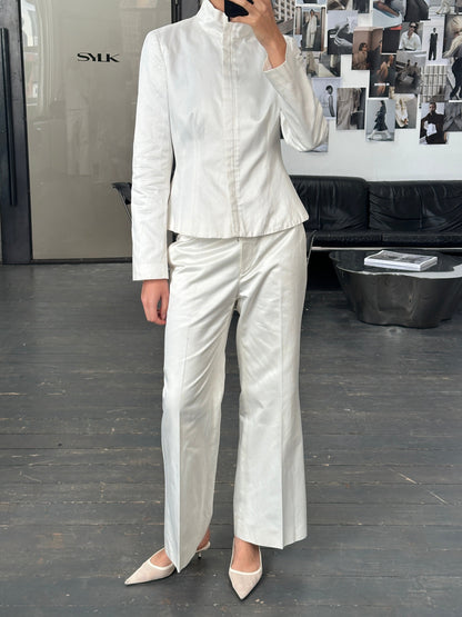 Emporio Armani 2000s Cotton Jacket Two Piece Set - M/W32