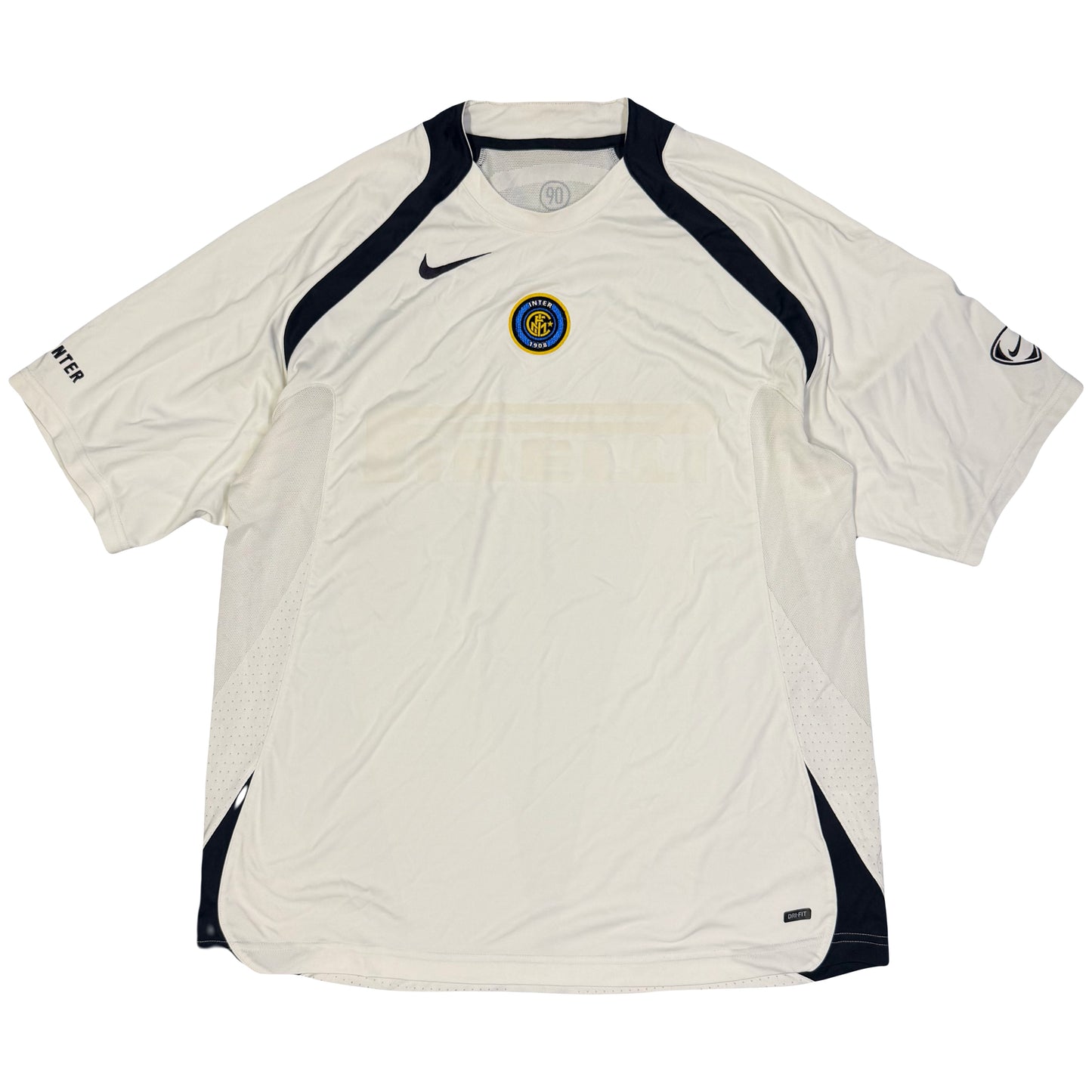 Nike Inter Milan 2005/06 Total 90 Training Shirt In White (L) | Large, White
