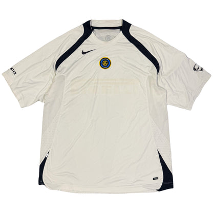 Nike Inter Milan 2005/06 Total 90 Training Shirt In White (L) | Large, White