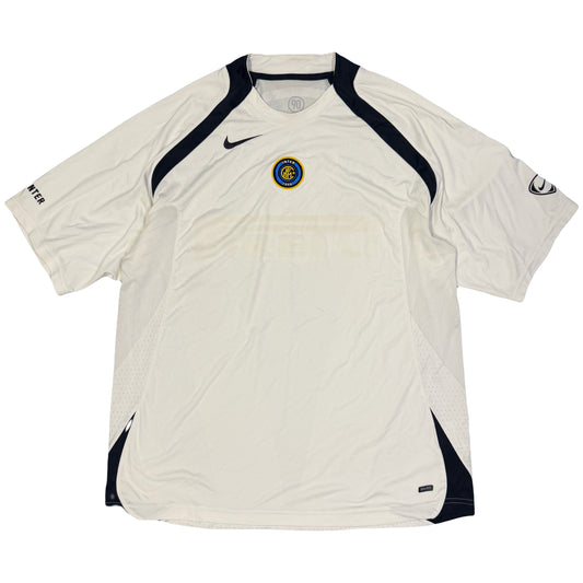 Nike Inter Milan 2005/06 Total 90 Training Shirt In White (L) | Large, White