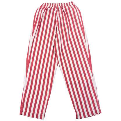 Vintage 90s Yohji Yamamoto Striped Trousers Size S | Small, Red