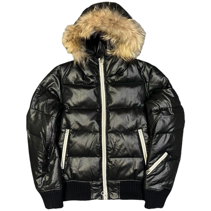 Takeo Kikuchi Puffer Jacket With Fur Hood ( M )