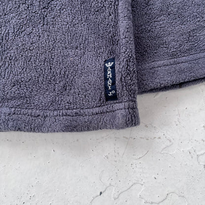 1990s armani jeans neck zip fleece | Gray, Gray