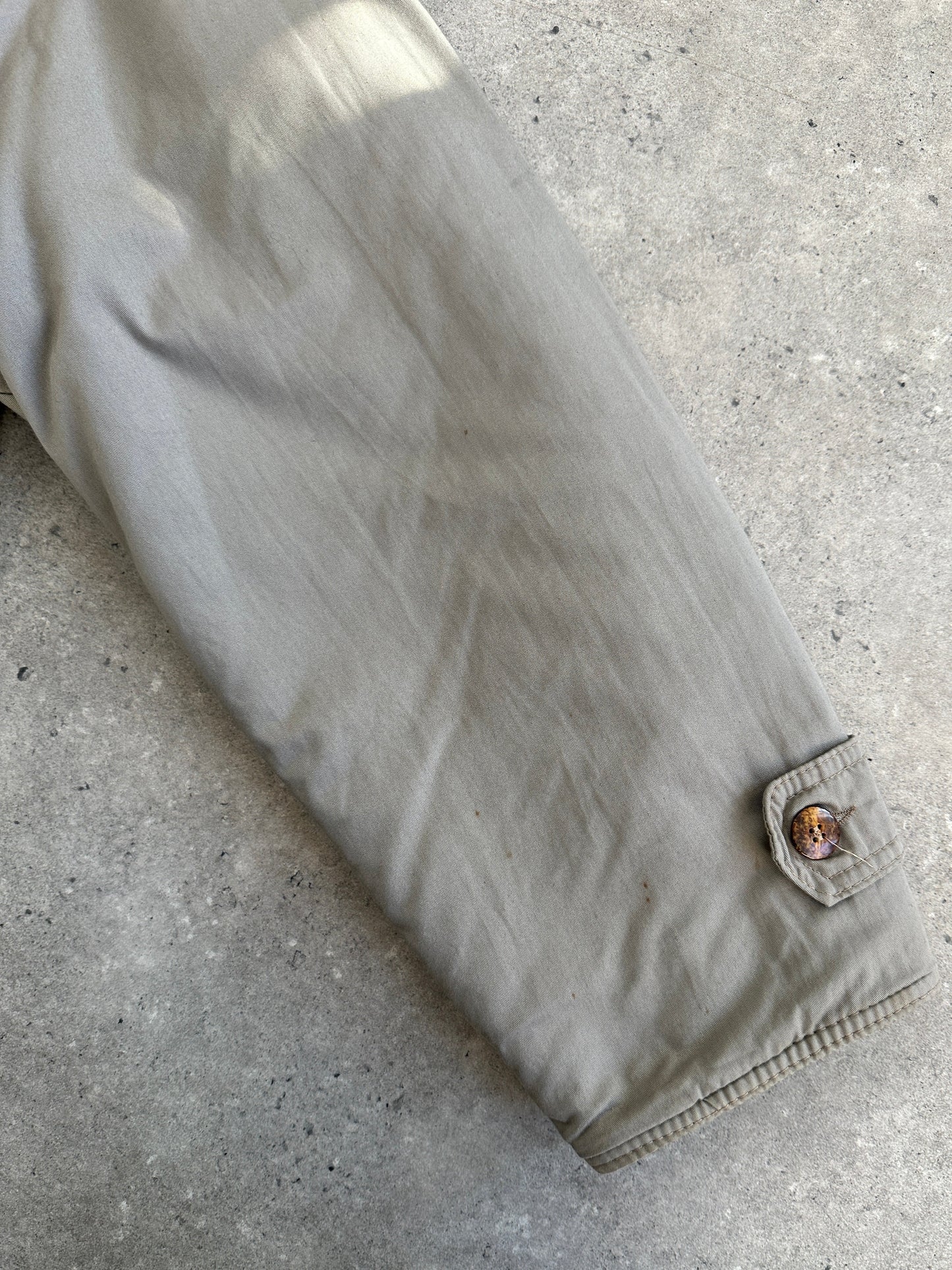 Italian Vintage Brushed Wool Reversible Jacket - XL