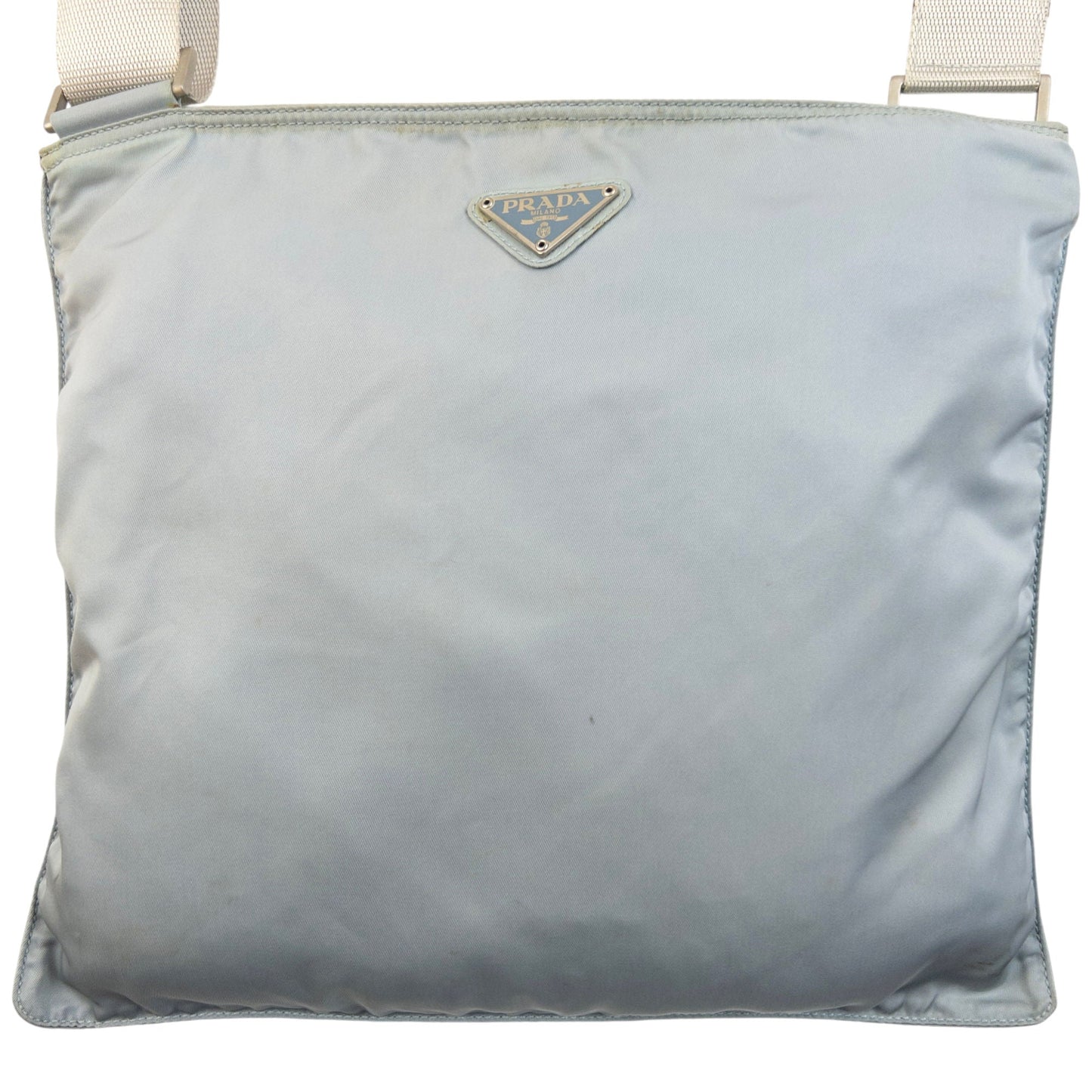 Vintage 2000s Prada Crossbody Bag | O/S, Blue