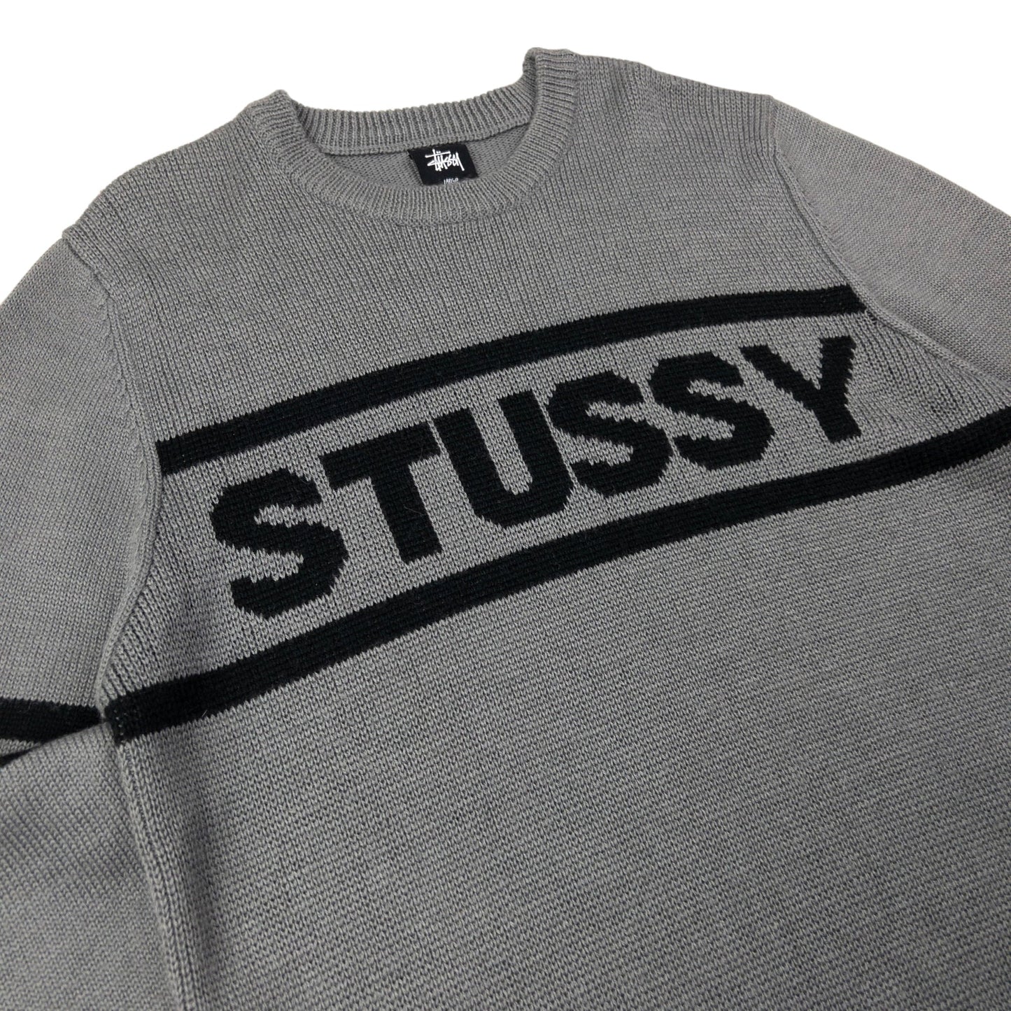 Vintage Stussy Knit Jumper Size L