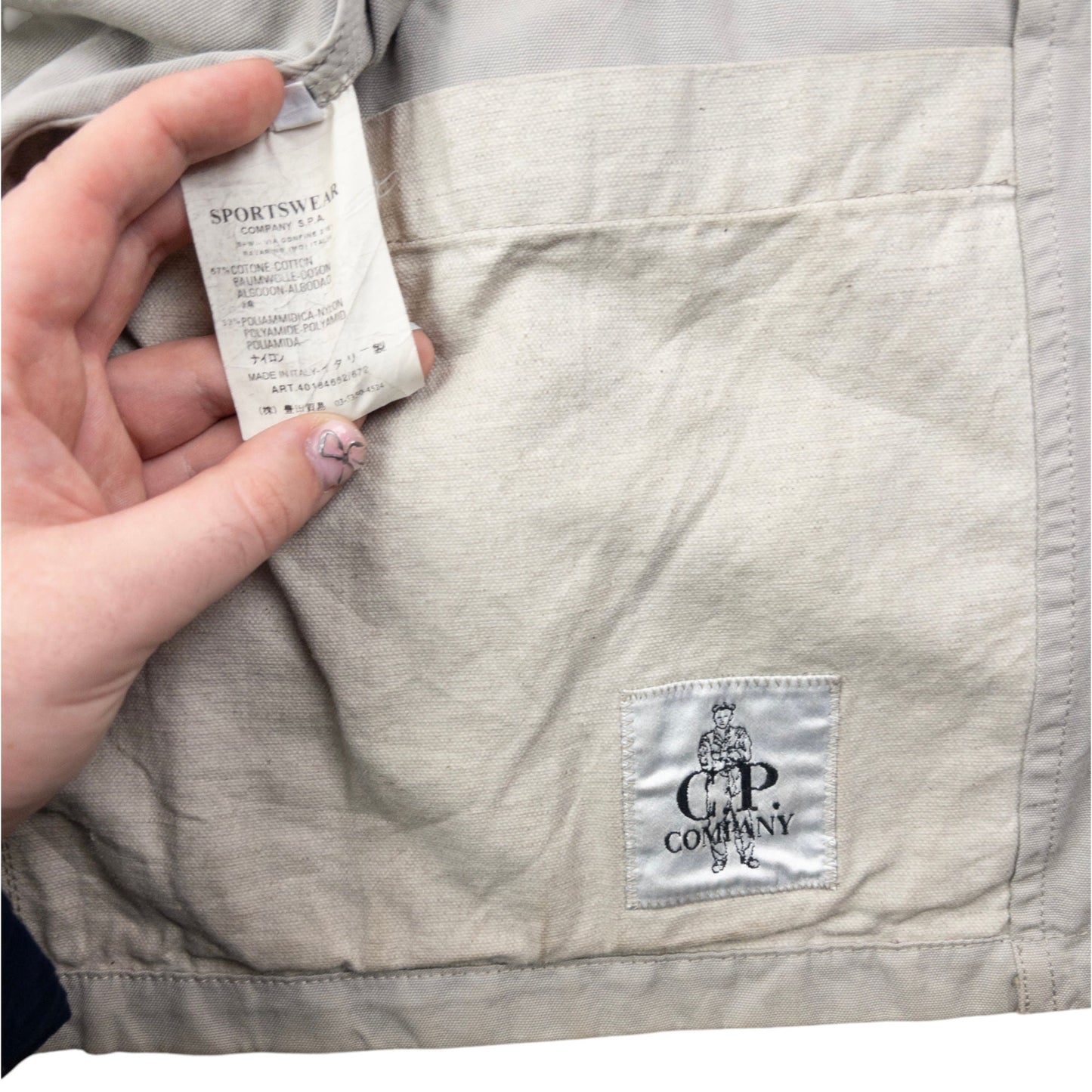 Vintage 2003 CP Company Multi Pocket Jacket Size L