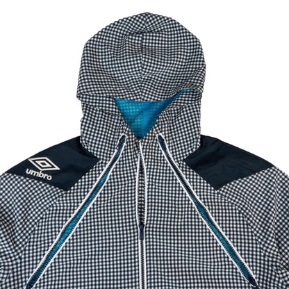 Vintage 2000s Umbro Triple Zip Hooded Jacket Size S | Small, Navy