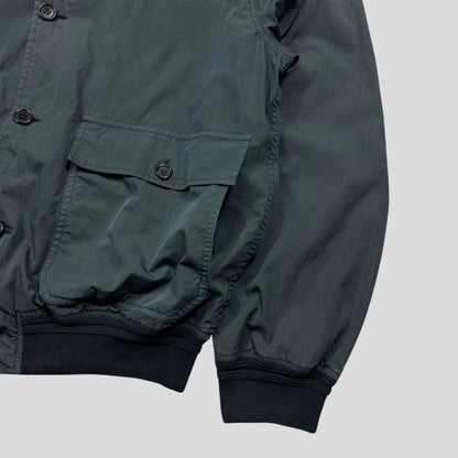 CP Company 2006 Iridescent Co-Nylon Bomber Jacket - IT54 (L/XL) | XL, Grey