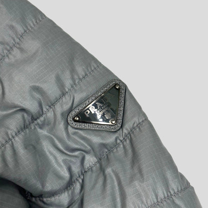 Prada Milano 2014 Ripstop Nylon Puffer Jacket - IT48 | Default Title, Grey