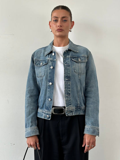 Diesel Fitted Denim Jacket - S