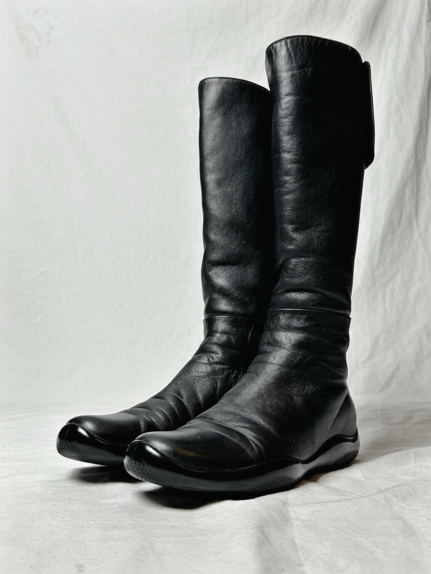 PRADA SPORT STRAP BOOT 1999 | DEFAULT TITLE, Black