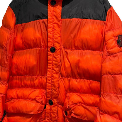 Stone Island 2008 Modular Anatomy Aitor Thorup Down Jacket | XL, Orange and Black