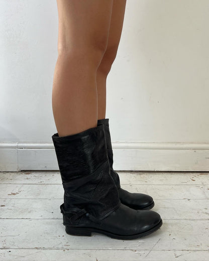 AS 98 BOOTS (EU 40) | DEFAULT TITLE, Black
