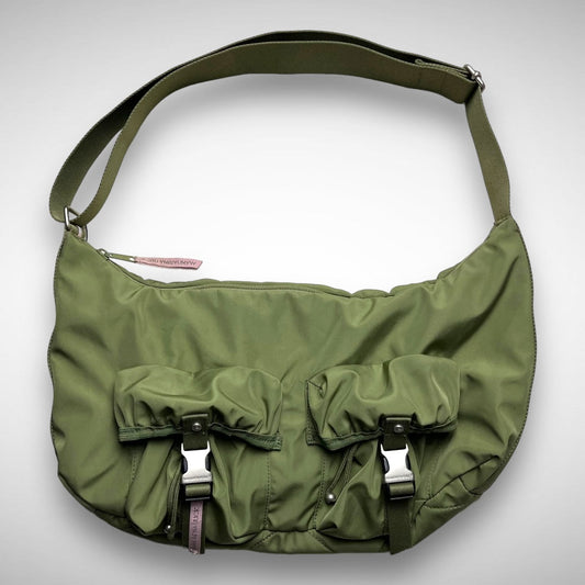 MD Double Rope Pocket Nylon Shoulderbag (2000s)