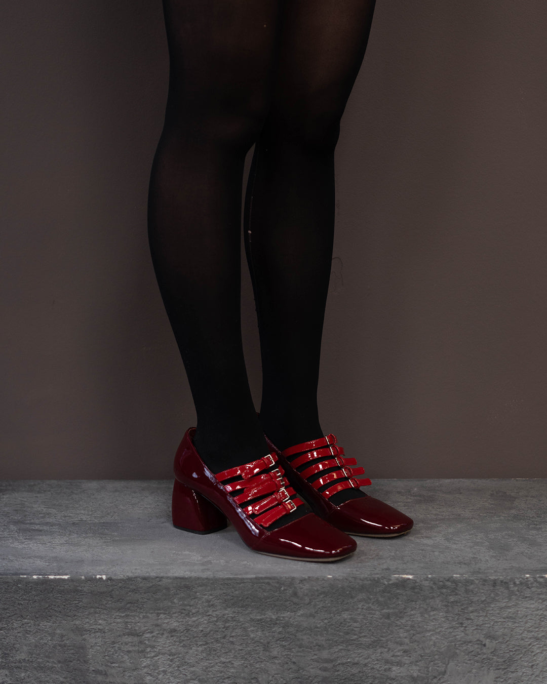 MIU MIU PATENT MARY JANES (EU 40) | Default Title, Red