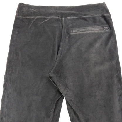 Vintage Burberry Ruched Velour Zip Up Hoodie & Joggers Set Womens Size S