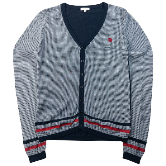 Vintage 2000s Gucci Pattern Cardigan Womens Size M | Medium, Navy