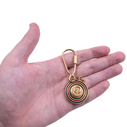 Vintage 80s Gucci Embossed Keychain | O/S, Multicoloured