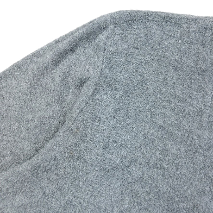 Vintage 90s Yohji Yamamoto Terry Cloth Jacket Size S | Small, Grey