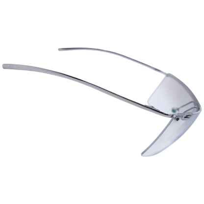 Vintage 2000s Gucci Clear Rimless Sunglasses | O/S, Grey