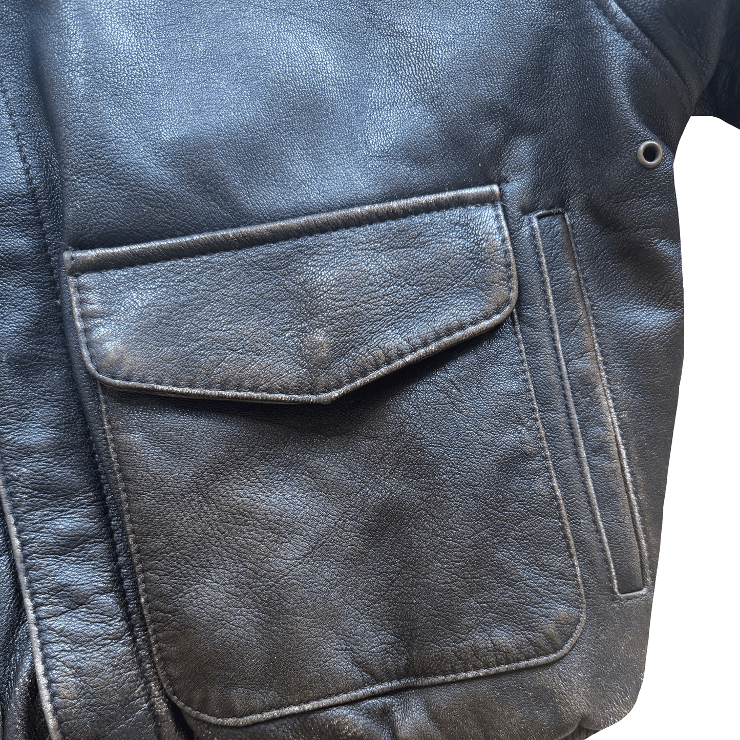 Avirex 1987 'Glen Miller's AAF Band' A2 Leather Flight Jacket - S / M | S / M, Red