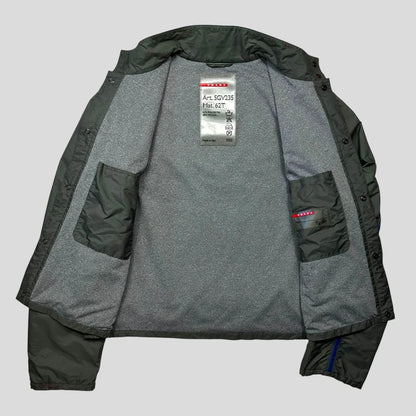 Prada Sport SS00 Gel Seam Nylon Cropped Jacket - IT50 (M)