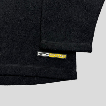 Oakley Software 00’s Fleece Pocket Smock Pullover - L (XL) | XL, Black
