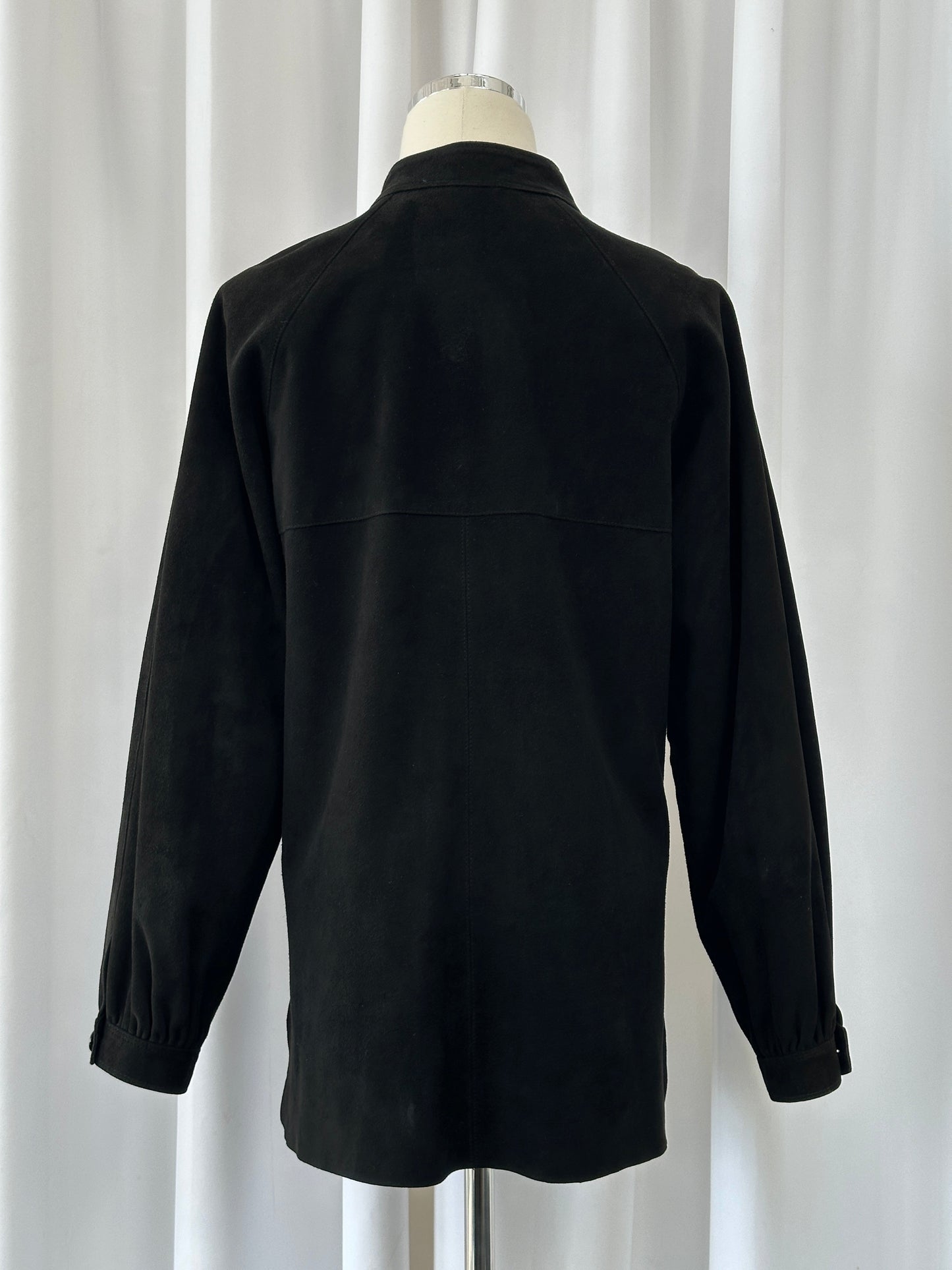 Gianni Versace x Beged-Or 1970s Suede Shirt - S