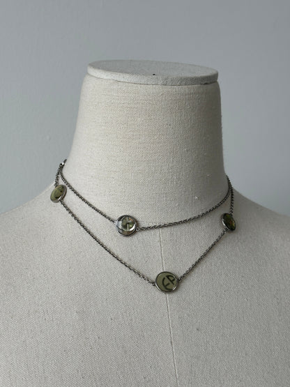 Emporio Armani 2000s Bracelet & Necklace Set