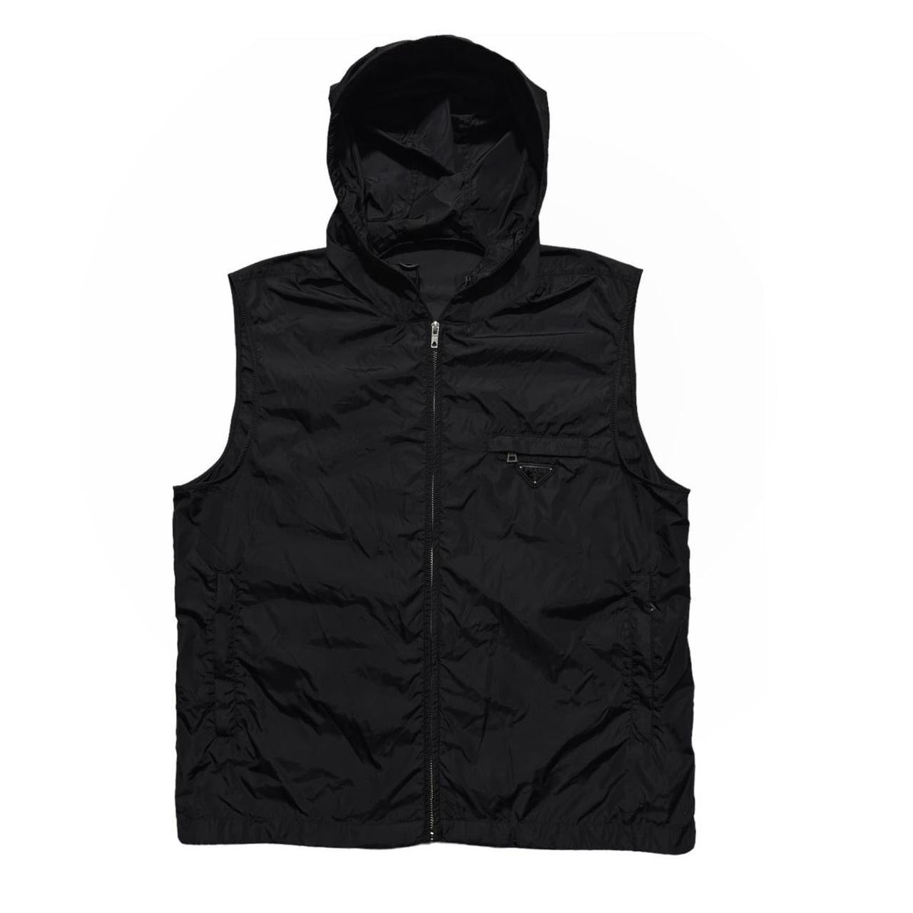 Prada Front Logo Nylon Gilet