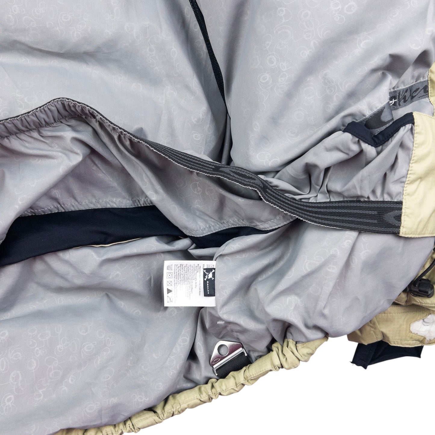 Vintage 2000s Oakley Zip Up Puffer Snowboarding Jacket Size XL