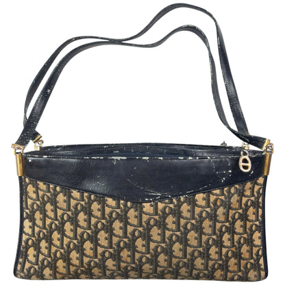 Vintage Dior Monogram Shoulder Bag