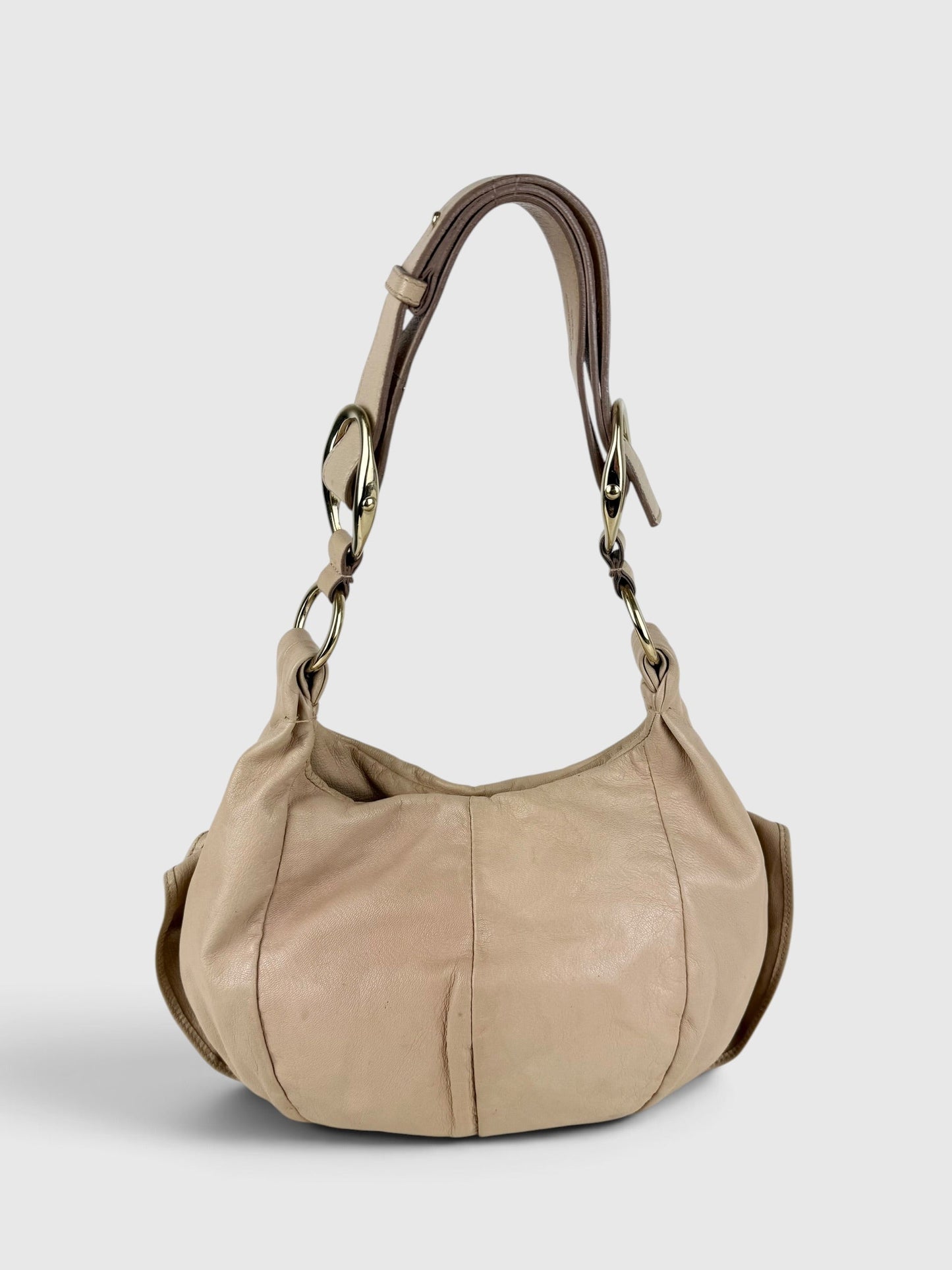 2003 Yves Saint Laurent YSL Rive Gauche Nadja Handbag | O/S, Beige