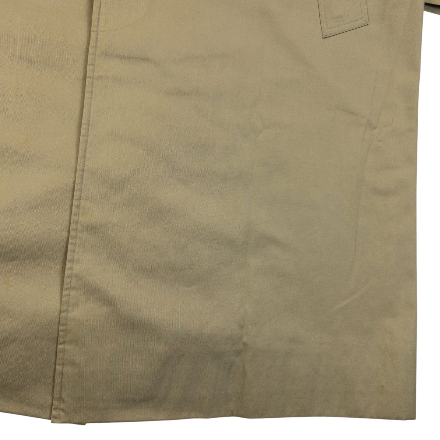 Vintage 90s Burberry Nova Check Lined Trench Jacket Size M | Medium, Beige
