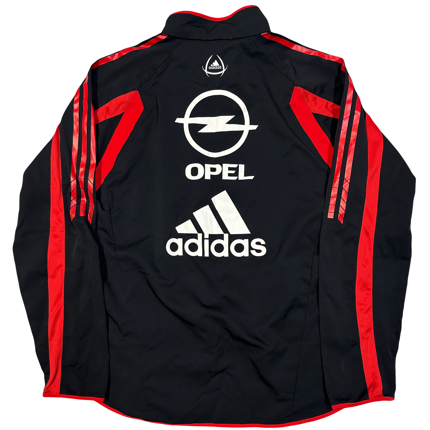 Adidas 2005/06 AC Milan Training Quarterzip Top In Black ( M )