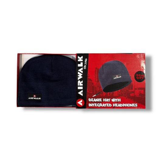 Airwalk 2010 Integrated Headphone Beanie | O/S, Navy