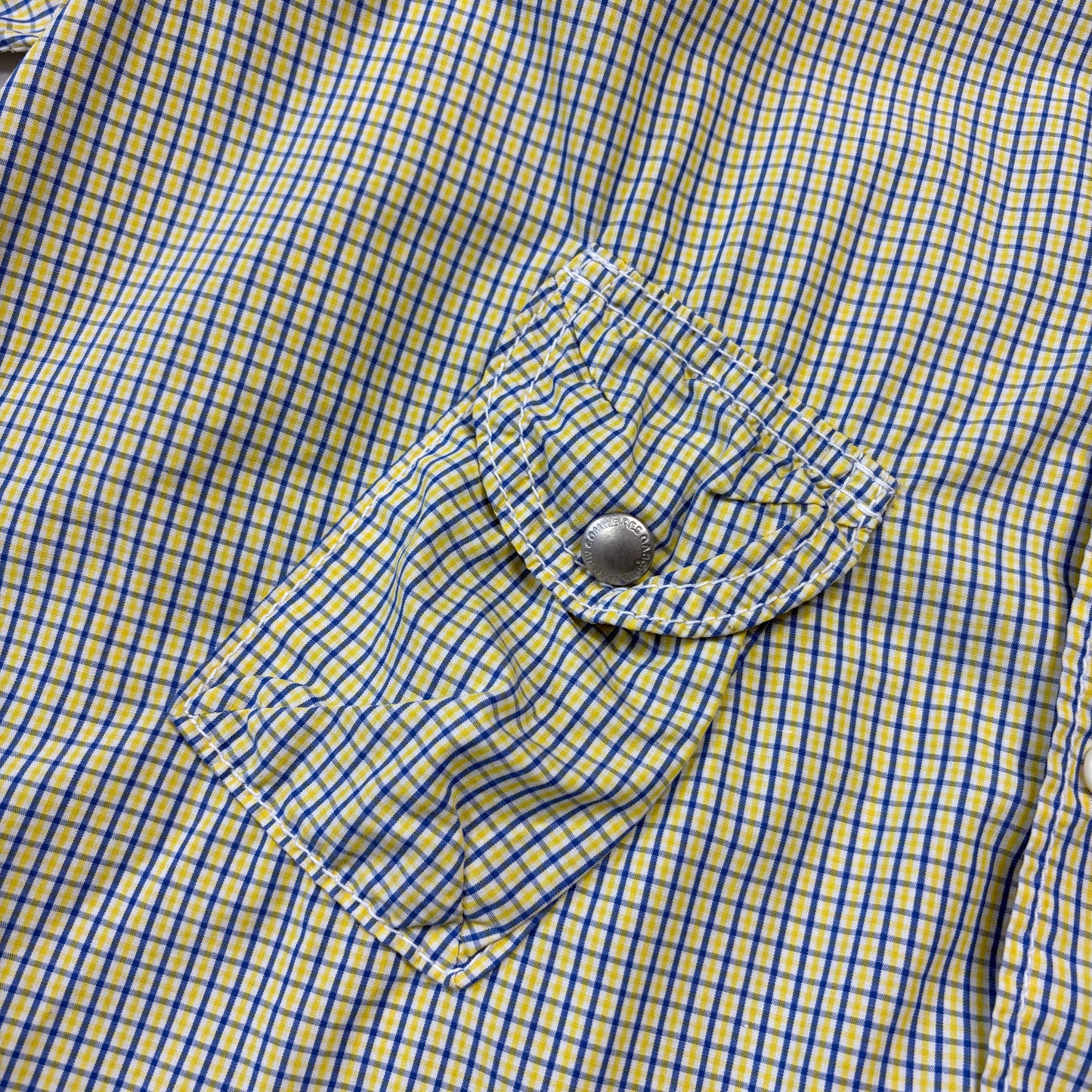 Junya Watanabe by CDG 2005 Micro-check Cargo Pocket Shirt - M/L | O/S, Multicoloured