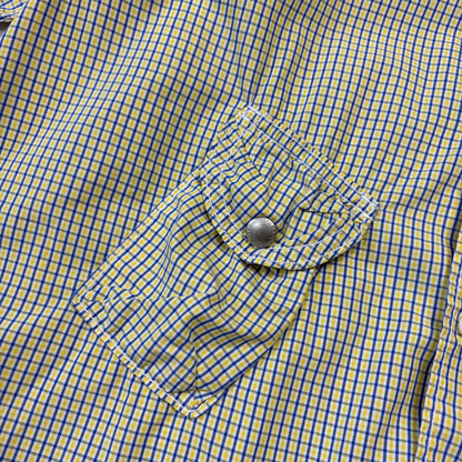 Junya Watanabe by CDG 2005 Micro-check Cargo Pocket Shirt - M/L | O/S, Multicoloured
