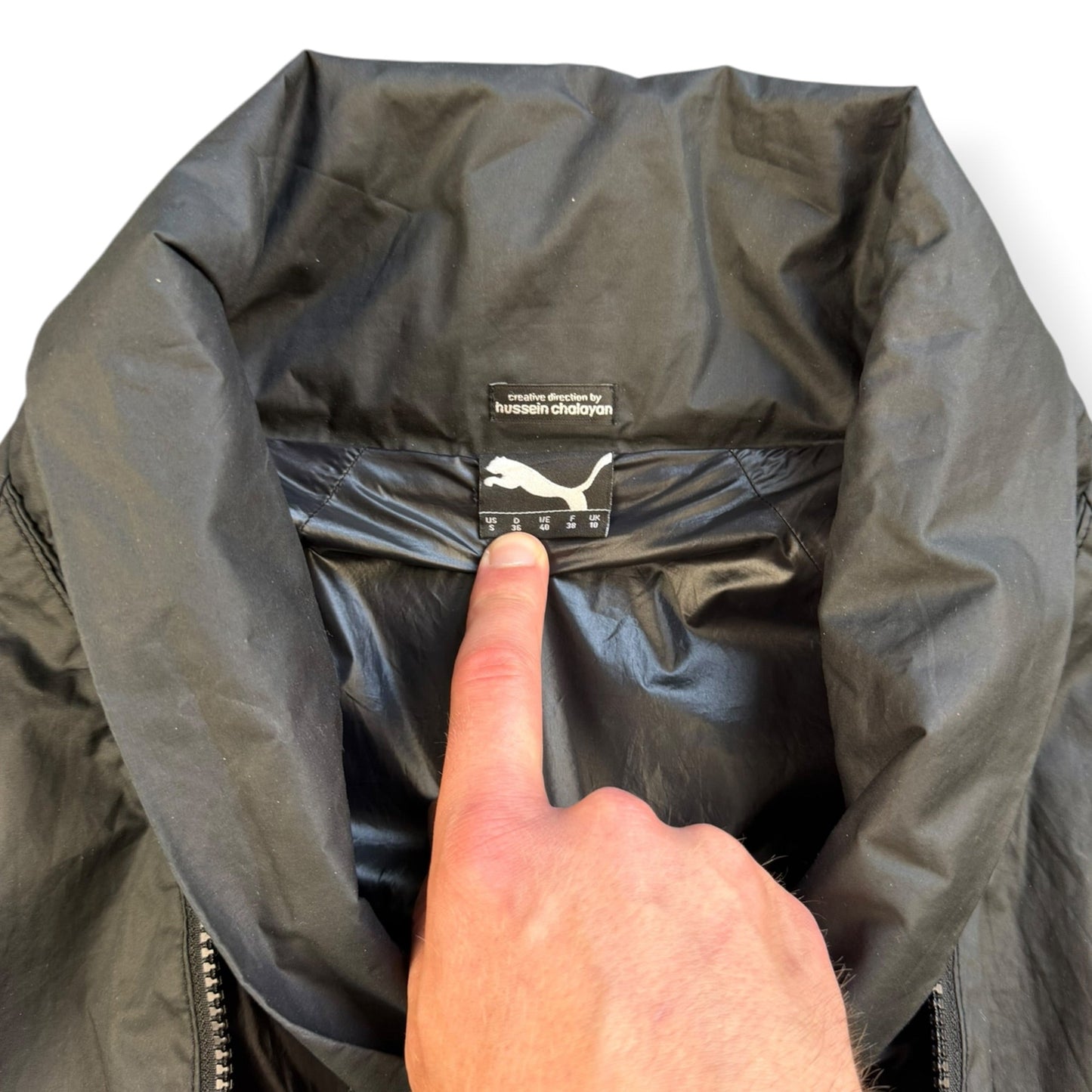 2000's Puma by Hussein Chalayan Stealth Pocket Jacket (S) | Small, Black