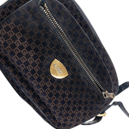 Vintage Gucci Monogram Crossbody Bag