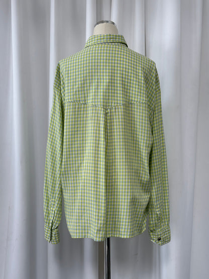 Versace Jeans Couture 1990s Check Cotton Shirt - L/XL